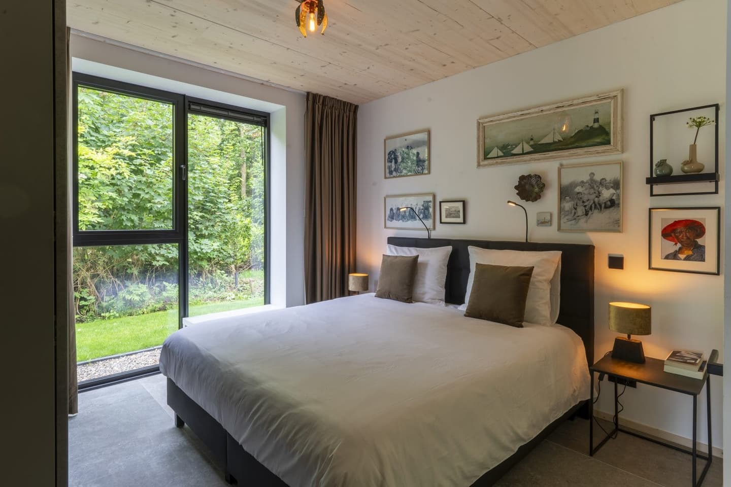 Slaapkamer vakantiehuis Noordhoek Terschelling Midsland Noord